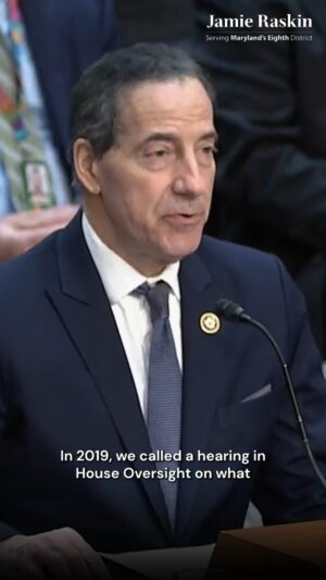 Jamie Raskin Instagram - Our expansive @oversightdems and @senatebudgetcommittee investigation revealed that Big Oil has been pushing climate disinformation since the 1960s. They knew their emissions fueled climate change, but they obscured the science in a shocking betrayal of our people.