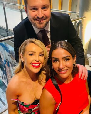 Jane Moore Instagram - Well, we didn’t win at the @officialntas (again) but a huge shout out to the team behind the scenes. We all turned up in trackies with uncombed hair and a team of @mothershoppers @daisylawstyle @donnamaylondon @peneloperyanbeauty and all the fantastic production team worked their magic and transformed us in to Cinderellas who shall go to the ball. We had a fun @loosewomen bus ride there (entertained by excellent singing from @brendaedwardsglobal @lindarobson58 and @charlenewhite) and met some of the fantastic viewers whose steadfast loyalty helps to keep the show going. So a huge thank you to you too.
We all wore rented frocks last night and mine is this stunning silver Vampire’s wife Sky Rocket dress hired from @hurr and silver platforms you can’t see from @solebliss  Have a great weekend everyone