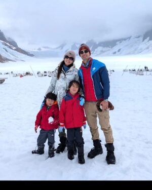 Janet Hsieh Instagram - Kids are just as excited for school as they were for our Alaskan cruise with @princesscruisestw 孩子們對上學和對我們去阿拉斯加跟 #公主遊輪台灣  一樣興奮。