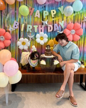 Jang Keun-suk Instagram - 수니찌생일축하해요🥳🎉🎊🎁🎈🍾🍾