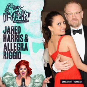 Jared Harris Instagram - Allegra & I have been mostly off social media, because in these troubled times, it just hasn’t seemed appropriate.

We have been, however, catching up and keeping connected with loved ones over the phone.

Recently, we caught up with the ever-delightful @ninawest and her friend @dragcastpatsy, which they recorded for their podcast, @dragcast.

If you need help putting a smile on your face, you can always trust Nina to help.

Link in bio.

We hope it helps lift your spirits in these troubled times. We must try our best to keep our hearts in the light.

Stay safe, your friends at QuaranTeam Harris  #Dragcast #TeamHarris #NinaWest