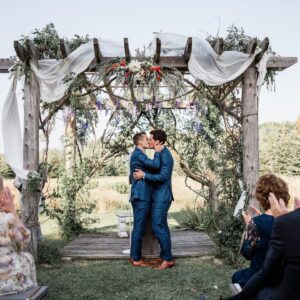 Jared Reinfeldt Instagram - Three weeks ago and it still feels like a dream. To be surrounded by so many loved ones—people that teach us how to love by their example—as Sam and I celebrated our love for each other is perhaps the greatest gift I can imagine. Here’s to waking up and choosing you every day, Sammy. 

📸 @tandemphotographyofdc