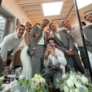 Jared Reinfeldt Instagram - Sam & Joey, two of the best people in the whole entire world, wed!! Heart exploding!
