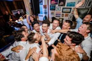 Jared Reinfeldt Instagram - Pride can mean a lot of different things, but I’m very happy it’s brought me a wonderful husband and some truly terrific friends. ❤️❤️