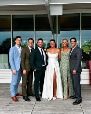 Jared Reinfeldt Instagram - so wonderful to witness Alison & Dillon’s wedding, and the vibrant, full-hearted community they’ve built for themselves. 🫶