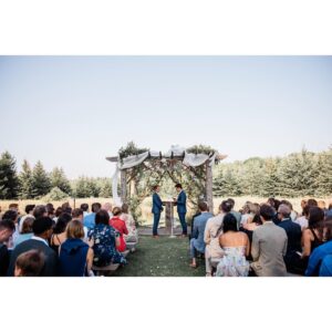Jared Reinfeldt Instagram - Three weeks ago and it still feels like a dream. To be surrounded by so many loved ones—people that teach us how to love by their example—as Sam and I celebrated our love for each other is perhaps the greatest gift I can imagine. Here’s to waking up and choosing you every day, Sammy. 

📸 @tandemphotographyofdc