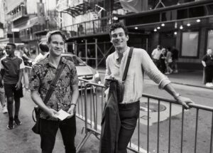 Jared Reinfeldt Instagram - I had a small hand in getting @jobtheplay to Broadway and it was a real thrill for Sammy and me to see it in full glory at opening last night. It’s got a killer script, brilliant direction, and two outstanding performances—my favorite kind of downtown theatre coming uptown. After two sold-out off-Broadway runs, now you can see it, too!
I’m hugely thankful to @alexhlevy for bringing me along for the ride with a really lovely team of collaborators. Also, to @emiliomadrid who never takes a bad picture.
