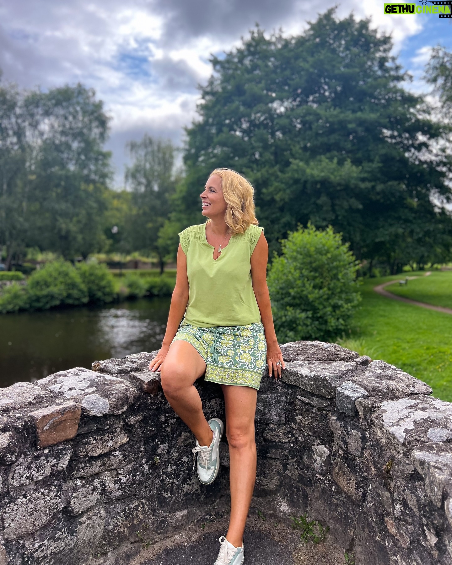 Jasmine Harman - 5.2K Likes - I’ve had a lovely few days filming some @aplaceinthesunofficial revisits to see how our house hunters have settled in AND I’ve even managed to squeeze in a little bit of exercise…🚲🇫🇷
I must say it’s been a relief getting away from the stifling Spanish sun to a much cooler, cloudy France! Au revoir! #france #fitforfifty #bikeride
