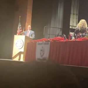 Jason Cabell Instagram - Congratulations Hendo on being the Honor Athlete for 2023/2024. What a great way to end your high school career. Thank you Coach Luhring for all the support and the amazing speech. @cherrycreekfootball @official_cherrycreek_wrestling