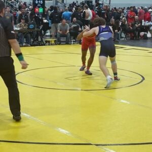 Jason Cabell Instagram - Shaking off the ring rust after football! 2Ws, 2Ls at the Greeley Christmas tournament. Get some Hendo! Great last second W! @official_cherrycreek_wrestling