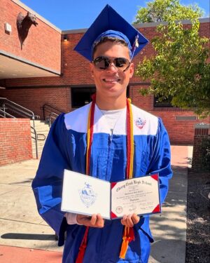 Jason Cabell Instagram - Congrats Hendo on an outstanding high school career. Next stop Annapolis! Get some! I couldn’t be more proud. I would trade places with you in a minute! Four years sure went fast. I miss you already…