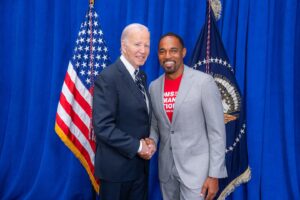 Jason George Instagram - #thankyou for your #service Mr. President

Honor = putting the country above yourself. #selflessness 

More Proof that you were worthy of the position

You supported the first Black President of the #unitedstates 

And have been a mentor to the next Black President —who will also happen to be the first woman and South Asian in the position

You have #bipartisan accomplishments people thought weren’t possible in today’s political world, including a desperately-needed infrastructure bill and first #gunviolence legislation in a generation