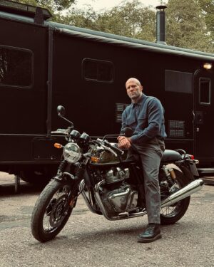Jason Statham Instagram - @royalenfield