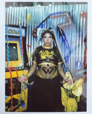 Jax Instagram - Its never a game when you level your _____ up #dragcon 

Was an honor to welcome all of you into the little colorblocked arcade that lives inside my brain ❤️💙💛

Outfit: @florencedlee 
Hair: @wigsbyatlas