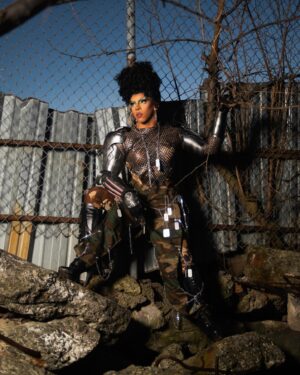 Jax Instagram - JAX the RU-mix. 

A bit of an updated take on my metal runway from tonights episode. Ever changing - always growing and learning.  New face, new body, same stressed out nerd. 
Hair: @acaciaforgot 
Base: myself