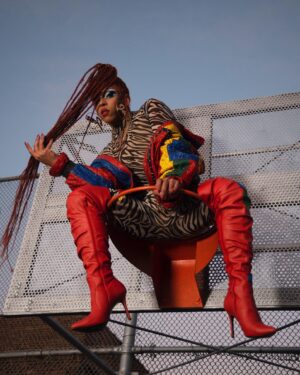 Jax Instagram - What? You thought i feeling you ;)
Show us who you are runway @rupaulsdragrace 
Photo collaboration with @fernandopalafox 
👠 painted by @nickyonyc 
Hair @wigsbyatlas 
#dragrace