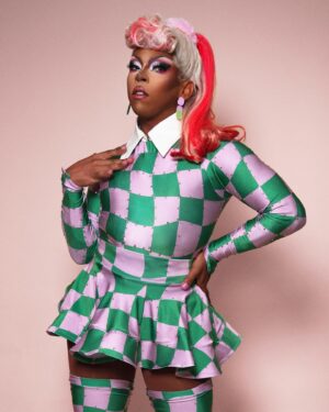 Jax Instagram - Oppenheimer action figure just dropped. Sorry Barbie. 

Who is going to double feature tonight? 👀🥸

👗: myself
📸: @p__jam 
💇🏽‍♀️: @draglabwigs