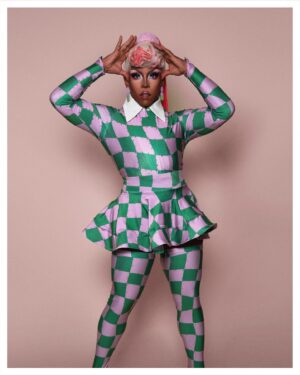 Jax Instagram - Oppenheimer action figure just dropped. Sorry Barbie. 

Who is going to double feature tonight? 👀🥸

👗: myself
📸: @p__jam 
💇🏽‍♀️: @draglabwigs