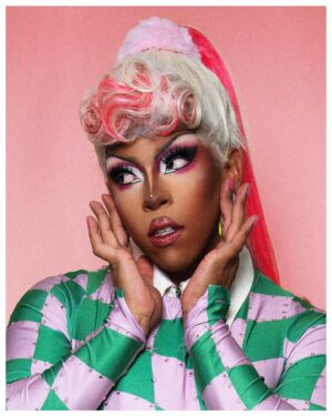 Jax Instagram - Oppenheimer action figure just dropped. Sorry Barbie. 

Who is going to double feature tonight? 👀🥸

👗: myself
📸: @p__jam 
💇🏽‍♀️: @draglabwigs