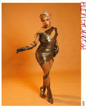 Jax Instagram - Alien goddess.
Happy Black history month, i wanted to kick off with an homage of one of my favorite style inspirations @willowsmith , a fierce reminder that being alternative and black are not separate.

👗 : @blackandwhitestriped 
💇🏽‍♀️ : @hair_by_koji_ichikawa 
📸: @fernandopalafox