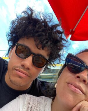 Jayden Daniels Instagram - Love is blind. That’s why I put up with her hair