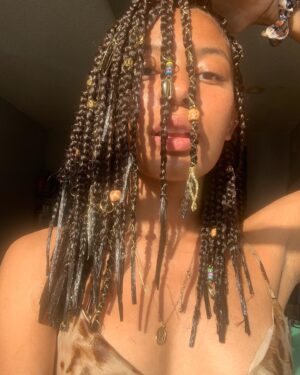 Jaz Sinclair Instagram - I love the way my brown skin absorbs the sun like it’s a delicious meal.
I love the way my hair can express how I feel.
I love when I feel my ancestors sing and dance when I dare to be brilliant.
I love the way my voice booms when I get excited or resilient.
I love that my thighs and my booty are never not juicy. 
I love that when life is unkind my compassion can soothe me.
I love that my arms and my heart are a safe place to heal
I love the passion in my anger, love, laughter and tears 
I love my brown hair.
I love my brown eyes. 
I love my brown skin, it’s my favorite home. Like, for real for real.
#blacklivesmatter #blackjoymatters

My life matters 
My laughter matters
My love matters
My voice matters