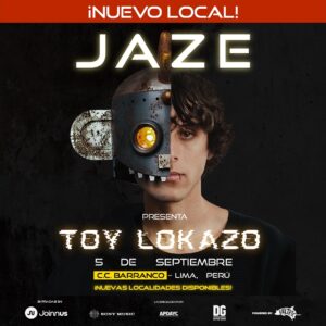 Jaze Instagram - 🚨 ¡Atención, fans de @jaze.oficial ! 🚨 El concierto se mueve al CCB de Barranco. Si te quedaste fuera, ¡buenas noticias! Desde mañana, habrá una cantidad limitada de entradas disponibles en @joinnus a partir de las 5:00 p.m ¡No te lo pierdas! 🎟️🎉

  #veltracmusic #jazeenlima #toylocazo