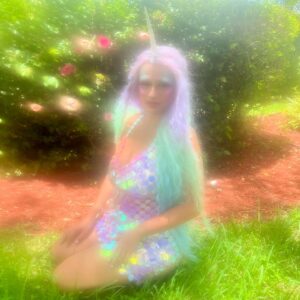 Jazz Jennings Instagram - “Oh, you think you’re a girl??? I guess that means i can be a unicorn.” Go ahead and be a unicorn girly👌🦄
✨✨✨
#FantasyFashion #DragMakeup #Drag
Makeup, hair, and outfit by: 𝓙𝓐𝓩𝓩 @jazz.sparkles22 
Photos📸 by: @sander_jennings @digiempower