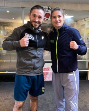 Jazza Dickens Instagram - Camp has started in Ireland 🇮🇪 
A real pleasure to meet the GWOAT. A humble warrior!