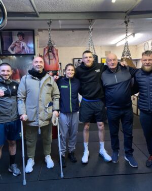 Jazza Dickens Instagram - Camp has started in Ireland 🇮🇪 
A real pleasure to meet the GWOAT. A humble warrior!