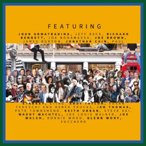 Jeff Beck Instagram - @MarkKnopfler 's Guitar Heroes present 'Going Home (Theme From Local Hero)', a new recording produced in aid of @teen_cancer and @teencanceramerica. Featuring over 60 superstar musicians. Out March 15th. Preorder link in bio #markknopflersguitarheroes