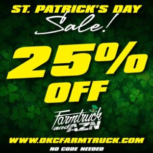 Jeff Bonnett Instagram - Happy St. Patty's Day y'all! It's your lucky day, swing by our website and take 25% off your entire order 🍀