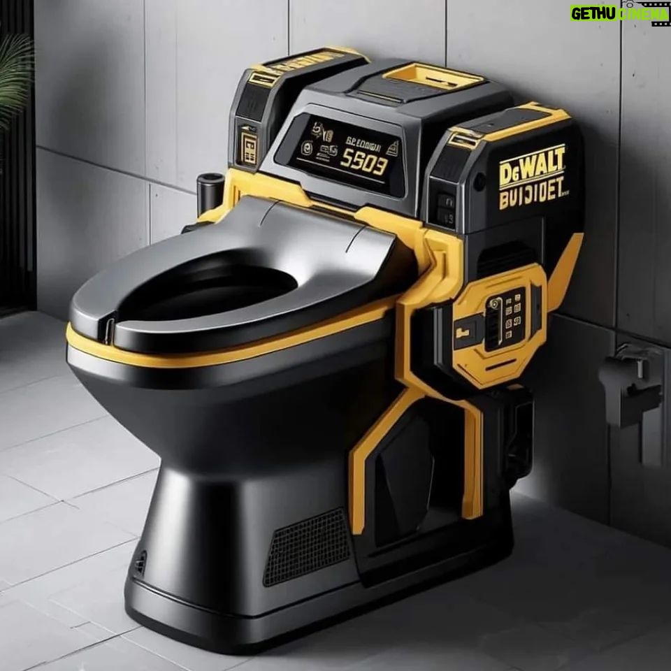 Jeff Bonnett - 1.8K Likes - I'm not a DeWalt guy but if this was a Ryobi then I would take a seat š I'm pretty sure this is just an AI generated image but it's creative.