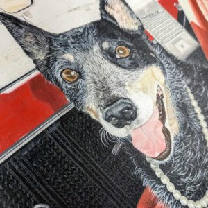 Jeff Bonnett Instagram - Can you believe this is a painting and not a picture?! Much love to Mr. and Mrs. Siford for creating this amazing art for our team. We are truly blessed to have such loyal and giving fans in our circle 🧡💪