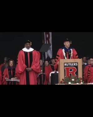 Jelani Cobb Instagram - Beyond humbled to have received an honorary doctorate from Rutgers University 21 years after I received my PhD there. It was awarded on Mother’s Day in (yet another) moment that reminded me of how much my late mother sacrificed to make this possible. Thank you to all my friends, my family and my mentors as well. Go Rutgers!
