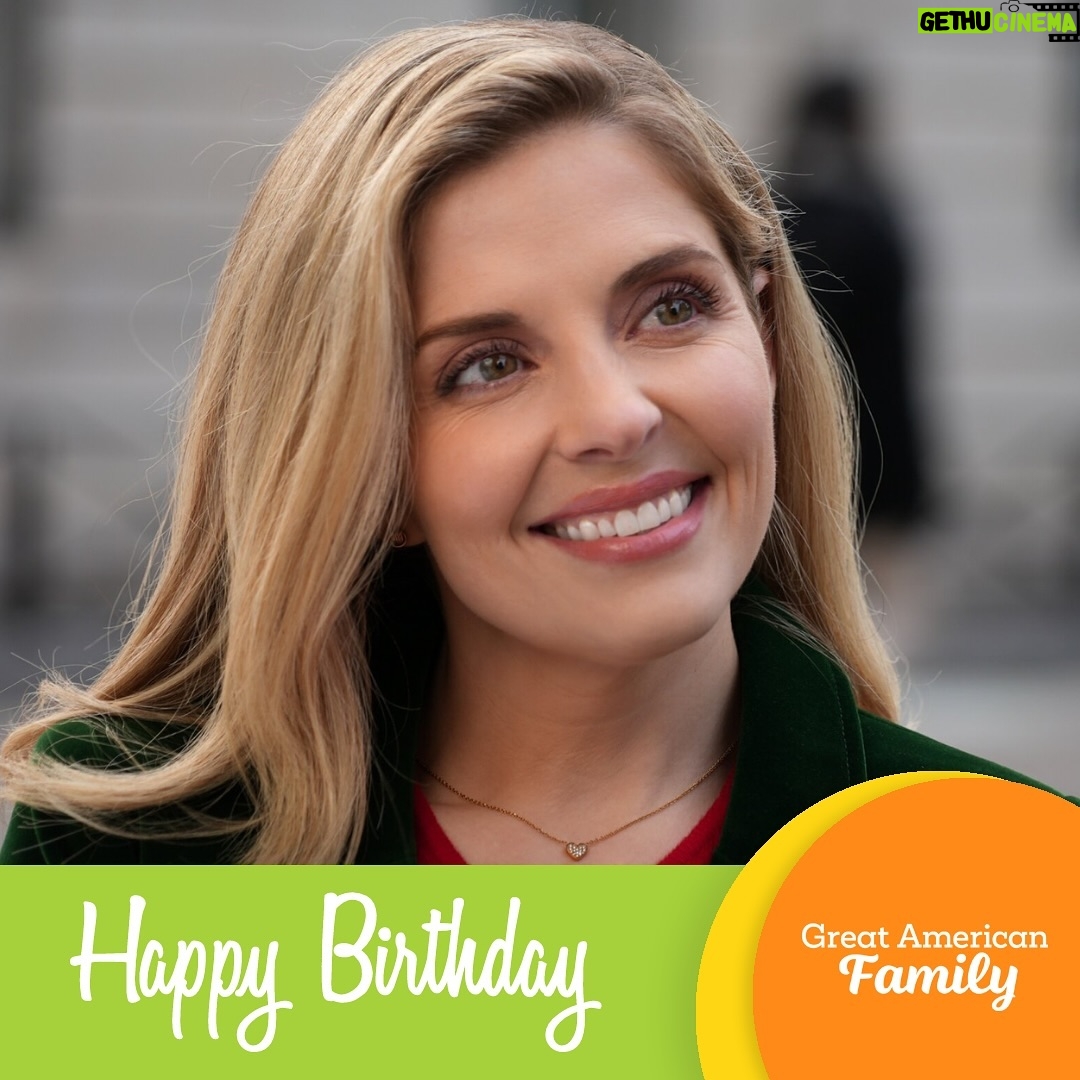Jen Lilley - 6.1K Likes - 🎉 Join us in wishing #GreatAmericanFamily star @jen_lilley a very #HappyBirthday!
#RoyallyWrappedForChristmas #BandBMerry #AParisChristmasWaltz #ALittleWomensChristmas