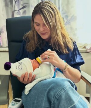 Jenna Bush Hager Instagram - My sissy had a little mister and I fell madly in love with Edward Finn! ❤️💗👼