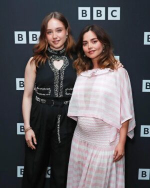 Jenna Coleman Instagram - #TheJetty @bbcone #comingsoon  @chanelofficial @leithclark  @lancomeofficial @valeriaferreiramakeup @earlsimms2