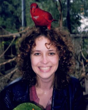Jenna Fischer Instagram - Going through old photos and found proof of my natural curls. #flashback