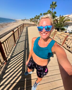 Jenni Falconer Instagram - Back in my happy place…. 🇪🇸 ☀️ 🏃🏼‍♀️ 

#runspain #runner #loveespaña