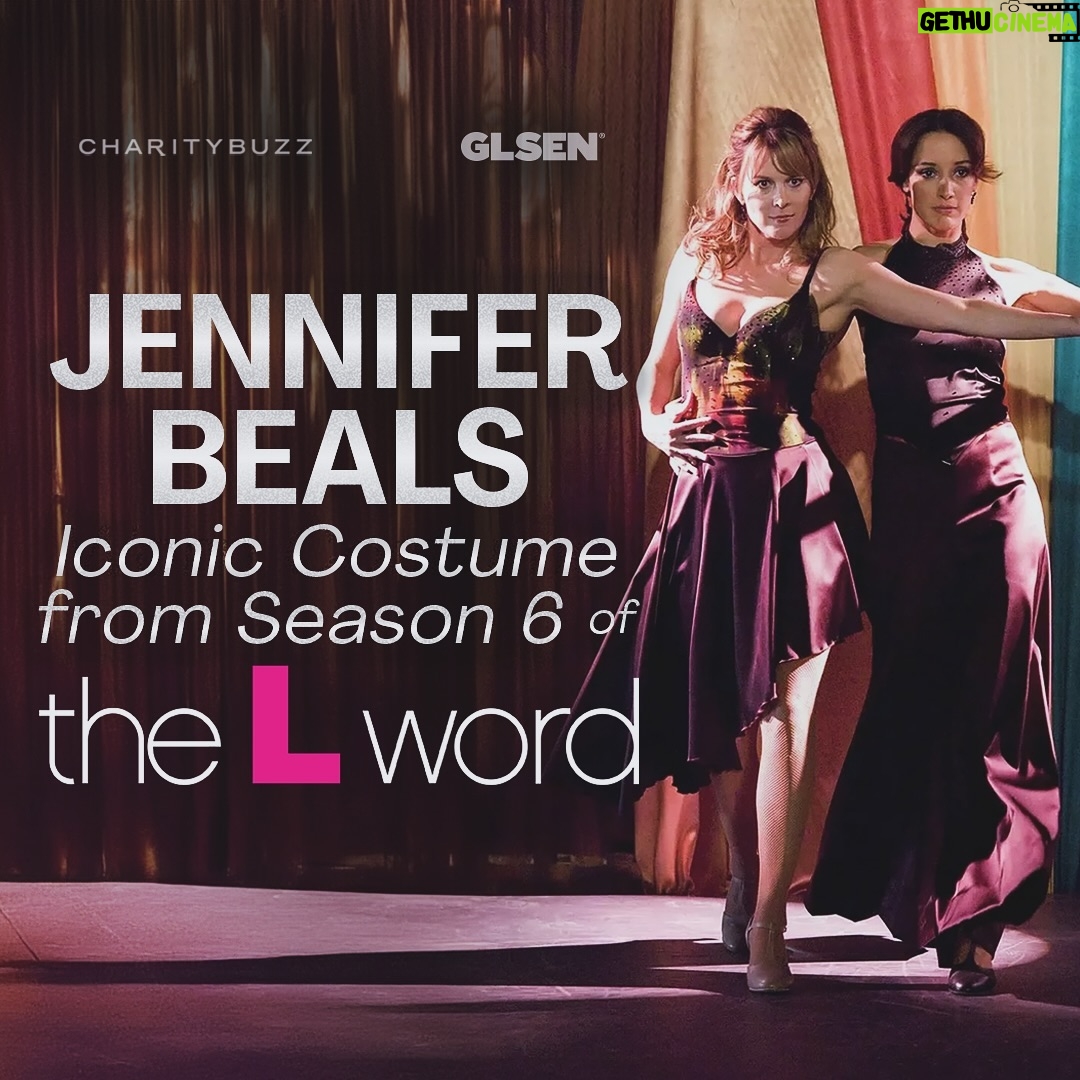Jennifer Beals - 46.6K Likes - You know how I love to clear out my storage spaces! ☺️
Here’s a little treasure for you. 🎁
Remember the snazzy, beaded jumpsuit Bette wore for #TheLWord Season 6, “Last Couple Standing” Episode 7? I’m putting it up for auction. Proceeds support @glsen and their critical work to create safe learning spaces for LGBTQ youth. Learn more at www.Charitybuzz.com/LWordCostume. Link also in profile. Happy bidding! 🌈✨