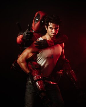 Jennings Brower Instagram - 1. Wolverine vs Deadpool, who wins, and why?👀🐺⚔️ 
2. Hugh Jackman vs Ryan Reynolds, who wins, and WHY??🤔💭
Literally CAN NOT WAIT TO SEE THIS MOVIE!🤩🎬

📸 @benjamin_farren 
Deadpool⚔️ @splack 

@thehughjackman @vancityreynolds #wolverine #deadpool #deadpoolandwolverine #marvel #xmen #cosplay #ryanreynolds #hughjackman