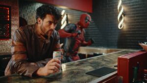 Jennings Brower Instagram - Coming soon! Promo stills for our upcoming “Deadpool & Wolverine Aviation Gin” Spec commercial that the team created!

Produced by
JQ Byrd @camerahead.film 
Ryan Abney @ryanjabney 
Selena Ortiz @indicas_fire 

Directed by
JQ Byrd @camerahead.film 

Cast
Wolverine @jenningsbrower 
Deadpool @splack 
Bartenders @anastasiakuzmitska 
Goons @mazzasw90 @dengerclose 
Patrons @indicas_fire @tneelmohan 
Set Location: @agoodcause.xyz 

Can’t wait to show y’all what we created!! Shoutout to everyone apart of this for giving theirs 110% for making it happen!! 🔥💯

Who’s excited for Deadpool and Wolverine ?!!🤘🏻

#deadpoolandwolverine #aviationgin #deadpool #promo #still #commercial #specad #marvel #wolverine #promophoto #hughjackman #ryanreynolds #filmmaker #comic #mcu