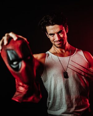Jennings Brower Instagram - 1. Wolverine vs Deadpool, who wins, and why?👀🐺⚔️ 
2. Hugh Jackman vs Ryan Reynolds, who wins, and WHY??🤔💭
Literally CAN NOT WAIT TO SEE THIS MOVIE!🤩🎬

📸 @benjamin_farren 
Deadpool⚔️ @splack 

@thehughjackman @vancityreynolds #wolverine #deadpool #deadpoolandwolverine #marvel #xmen #cosplay #ryanreynolds #hughjackman