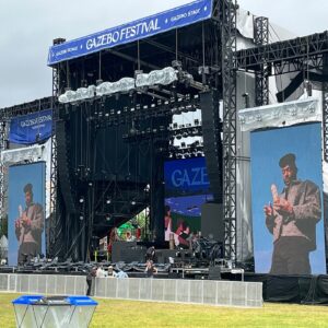 Jerrold Smith II Instagram - So last weekend I was in NY when my dawg @miles_ hit me up saying he saw my @rockstarenergy energy campaign on the big screen at @gazebo festival. Totally unexpected on my end, in Louisville, Kentucky of all places. I’ve seen my face go up in some crazy places these past few years, miles past a tv screen, but on stage at a festival was not in my bingo card. I know it’s an ad so it’s everywhere, but life is so crazy, if you would’ve told me when I shot this campaign that I’d be larger than life in parts of the country that I’ve never set foot in I wouldn’t have believed you. But man this hit right when I needed it. A lot going on in life right now and I’m trying to be better at enjoying wins instead of always searching for what’s next, and this mf right here felt good! Thank you again @rockstarenergy @jusjey for seeing and believing in this kid from LA!