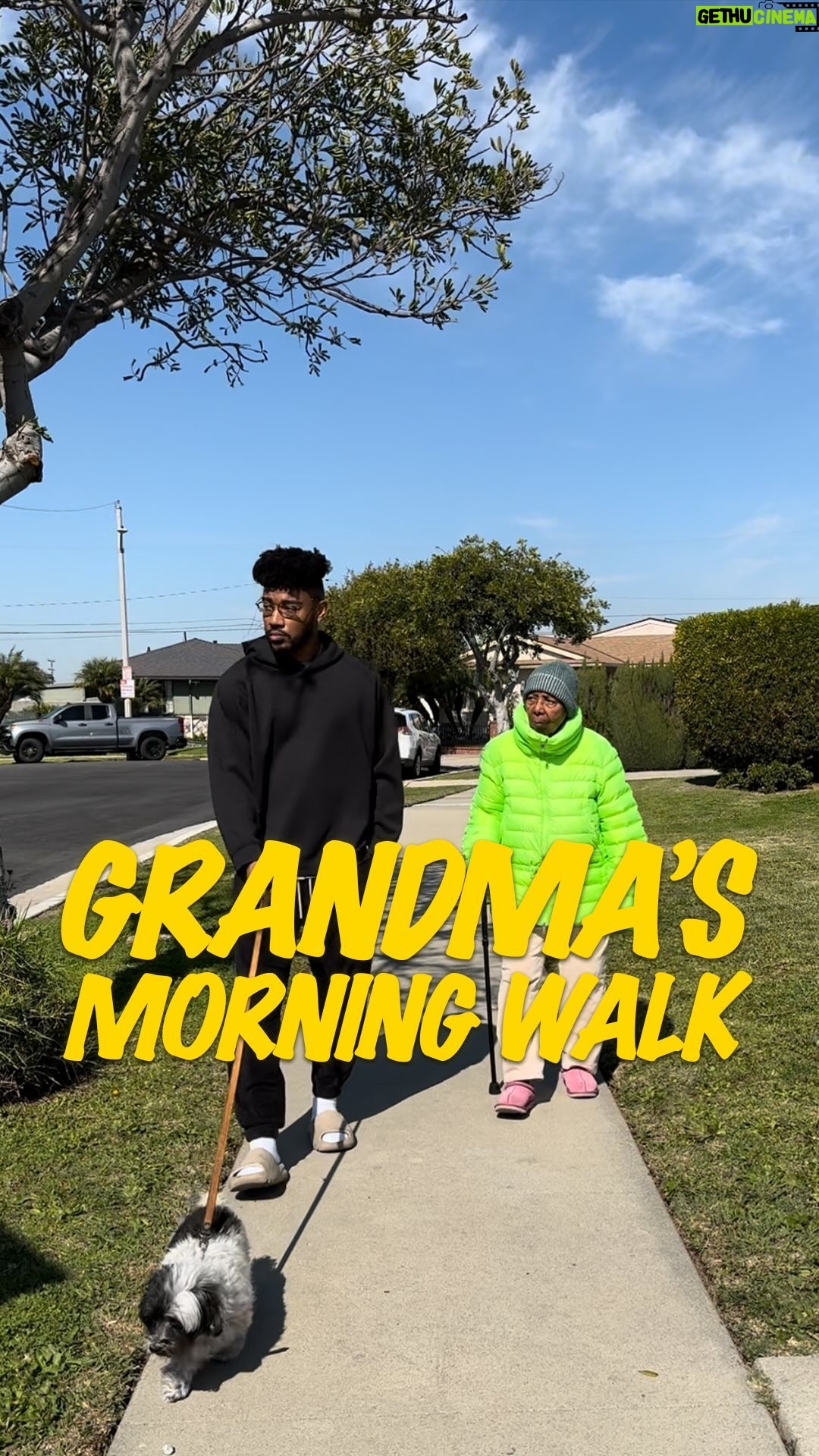 Jerrold Smith II - 1.7K Likes - It’s been raining in LA the past week or so, and we finally got some sun for my grandma to get out the house and back to her morning walks. Being out in the sun seems to be what makes her the happiest these days, but only if it’s a little walk or Costco then it’s right back to the house lmao. I also really gotta get her a new puffer 😂
#dailyvlog #dailyroutine #grandma #grandmasofinstagram #grandmaandgrandson