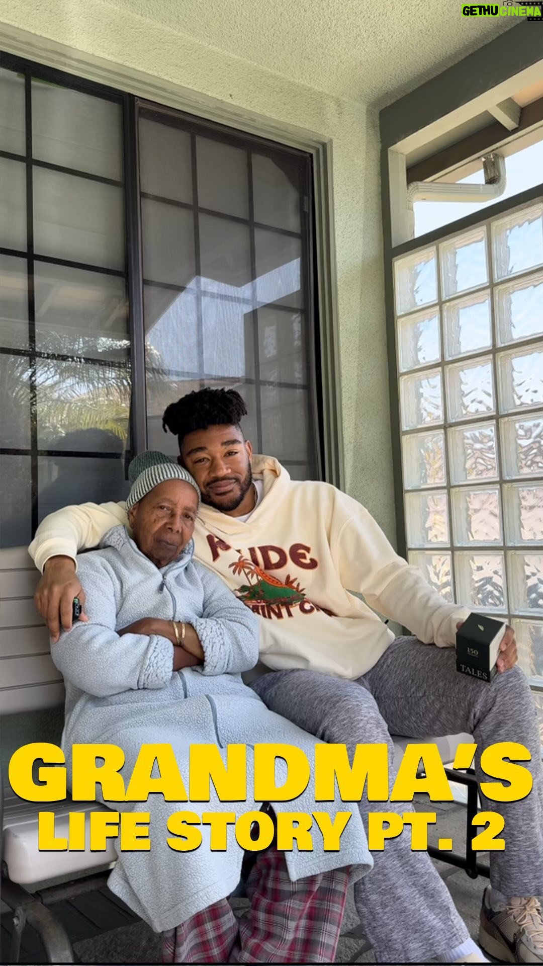 Jerrold Smith II - 3 Likes - Got a chance to ask my grandma some more questions about her life story, on the porch as requested lol, and I guess now I know where I got my game from 😂 I’ve always noticed that she likes to spend time sitting out in the sun but never knew why. Now I know it reminds her of the mandarin tree back home in Grenada. Her playing basketball completely threw me off though, who do yall think would win between me and her? 😂