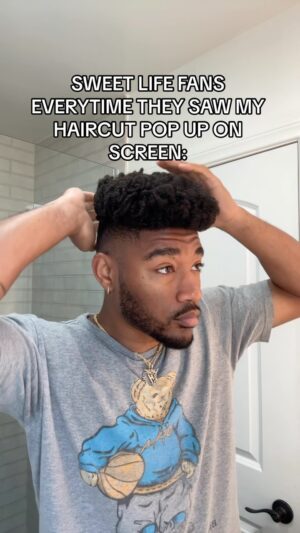 Jerrold Smith II Instagram - I know most of y’all are here for my grandma, but once upon a time I had the most hated hairstyle in reality tv lmfao. I had somebody come up to me at Coachella and say they saw me from across a party and knew it was me immediately from the hair 😂 if I had a dollar for every time I heard that I’d be rich lmao, but I fear I couldn’t cut it when if I wanted to man 😭 the real question is, who yall got winning this beef??

#sweetlife #euphoria #kendricklamar #drake