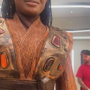 Jess Bush Instagram - Oop spicy little Trek surprise alert. Can confirm everyone looks hot as a Vulcan