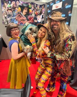 Jess Harnell Instagram - Day 2 of London Comic-Con!! We had a blast with our friends and family that came to join us 👏👏Thank you & we hope to see you all again soon!! 🙏